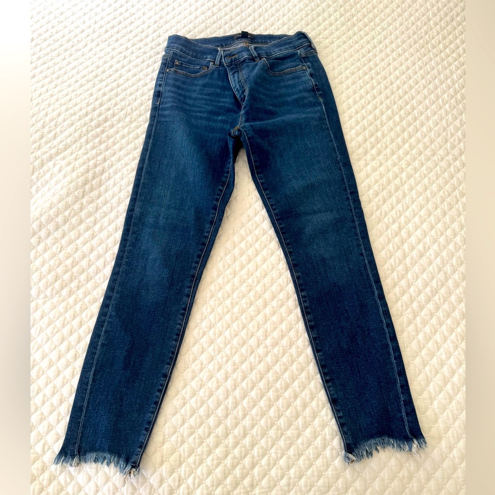 Ann Taylor skinny crop jeans 4